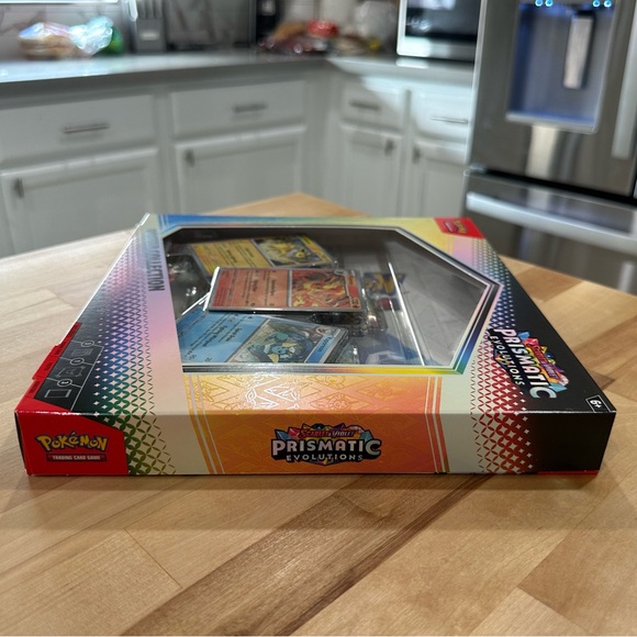 New! Pokemon TCG Scarlet & Violet 8.5 Prismatic Evolutions Poster Collection - Picture 12 of 13